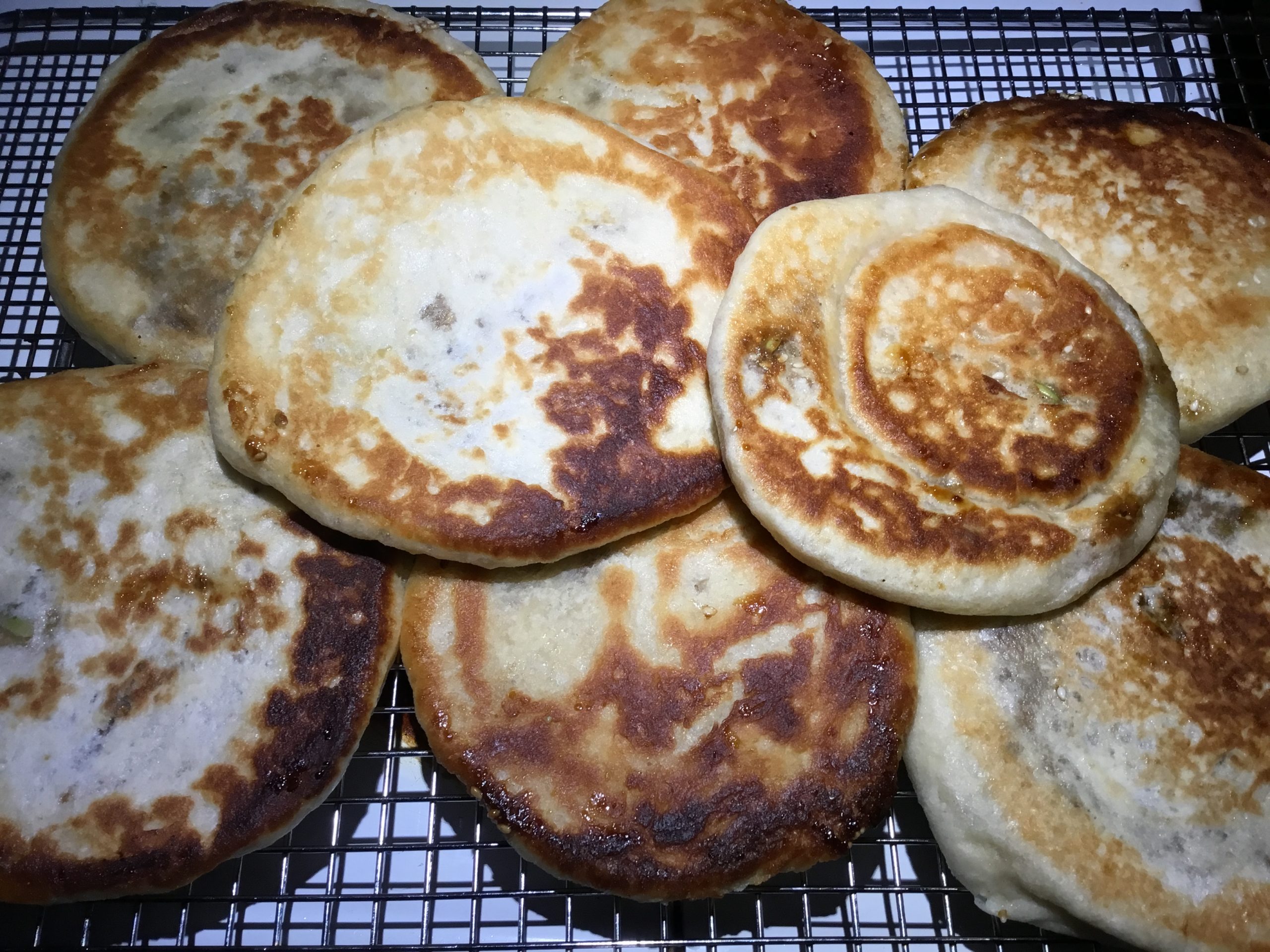 Hotteok (Korean Stuffed Pancake)