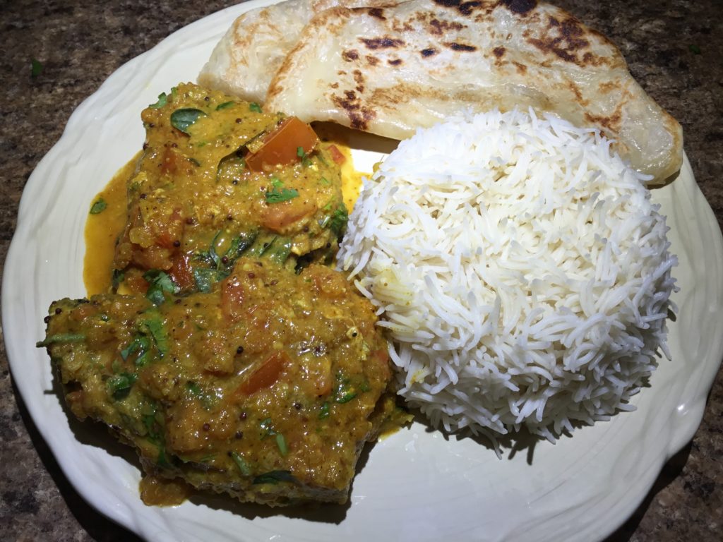 Indian, main course, fish