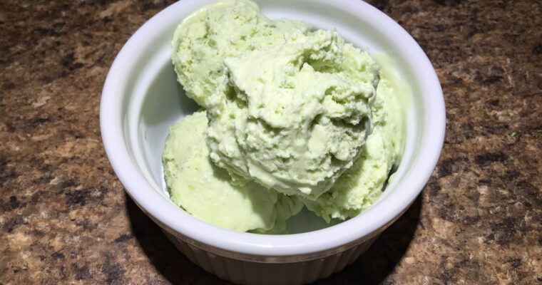 Avocado Ice Cream