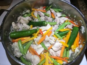 Somali, main course, chicken