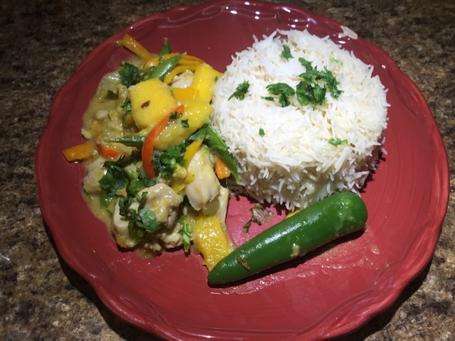 Mango Chicken Curry