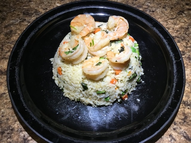 Green Curry Shrimp Fried Rice