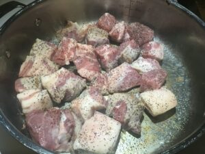 Brazilian, main course, beef, pork