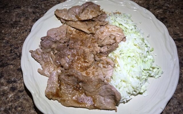 Pork Shogayaki