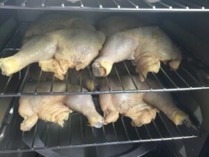 Smokers, main course, chicken