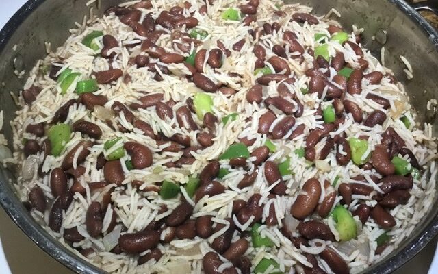 Casamiento (Honduran Red Beans and Rice)