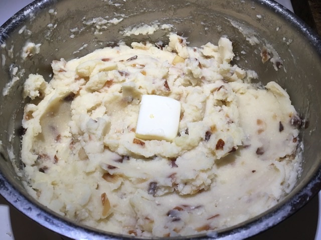 Smoked Onion and Garlic Mashed Potatoes