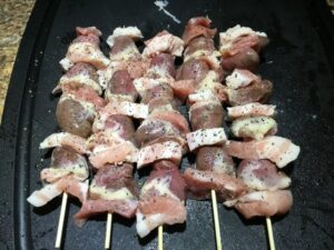 Smokers, appetizer, poultry, pork