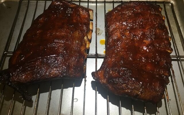 Smoked BBQ Spare Ribs