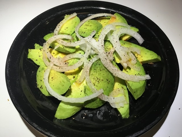 Avocado and Onion Salad