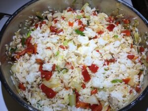 Peruvian, side dish, chicken, rice