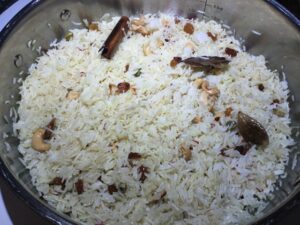 Indian, side dish, rice, vegan