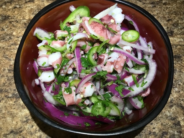 Octopus Ceviche