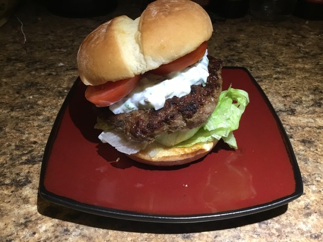 Xinjiang Lamb Burger