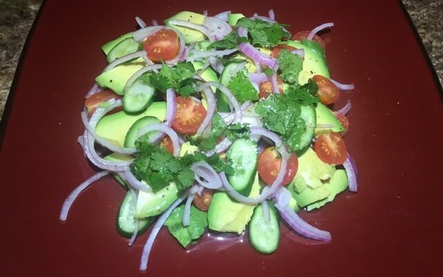 Avocado and Tomato Salad