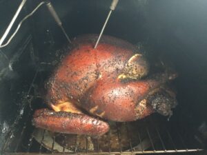 Smokers, main course, turkey