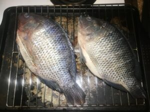 Smokers, main course, fish