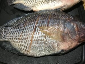 Smokers, main course, fish