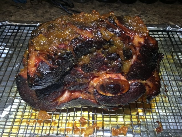 Filipino-Style Pineapple Glazed Ham