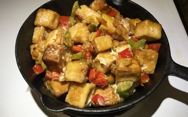 Sizzling Tofu Sisig