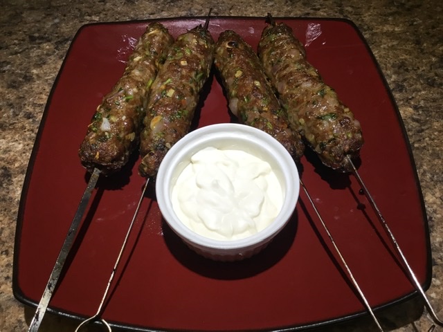 Lamb Seekh Kabobs