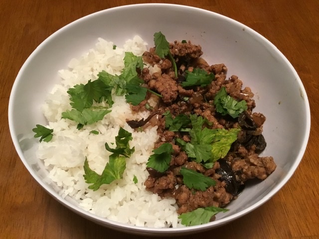 Taiwanese Meat Sauce over Rice - STONED SOUP