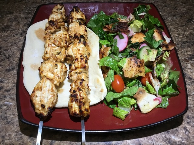 Lebanese, main course, chicken