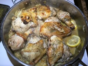 Senegalese, main course, chicken