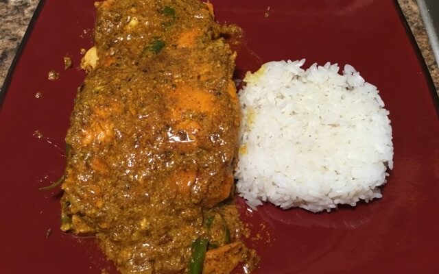 Shorshe Salmon Curry