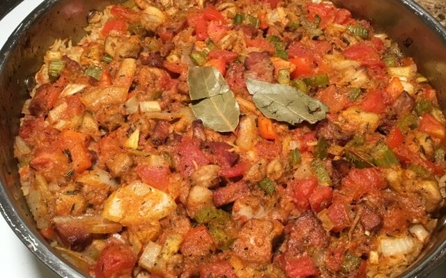 Tasso Ham and Chicken Jambalaya