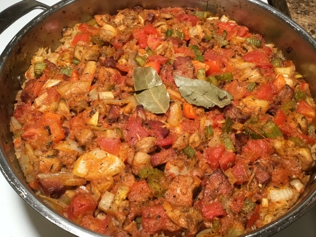 Tasso Ham and Chicken Jambalaya