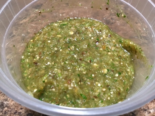 Smoked Tomatillo Salsa