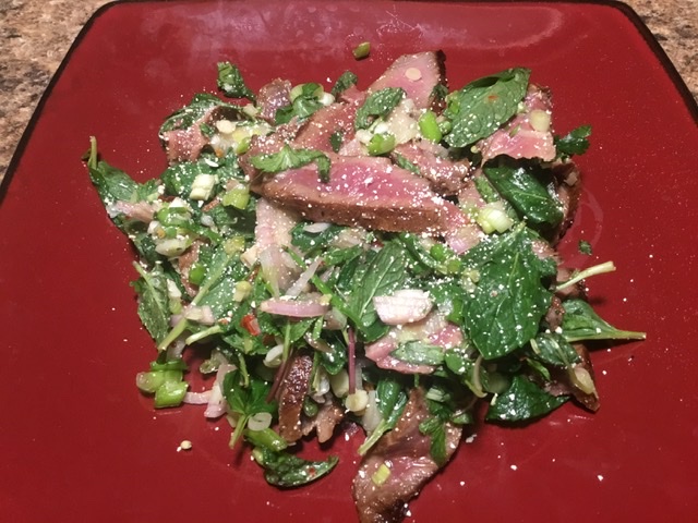 Nam Tok (Thai Steak Salad)