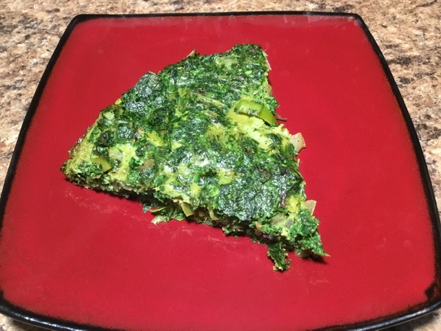 Kuku Sabzi (Persian Herb and Leek Frittata)