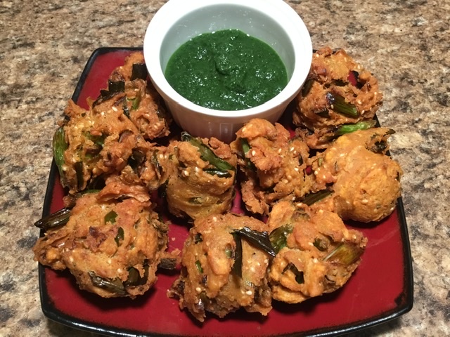 Spring Onion Pakora