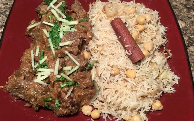 Pakistani Stewed Beef with Whole Spices