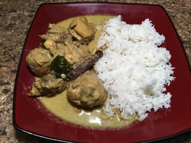 Indonesian, main course, chicken