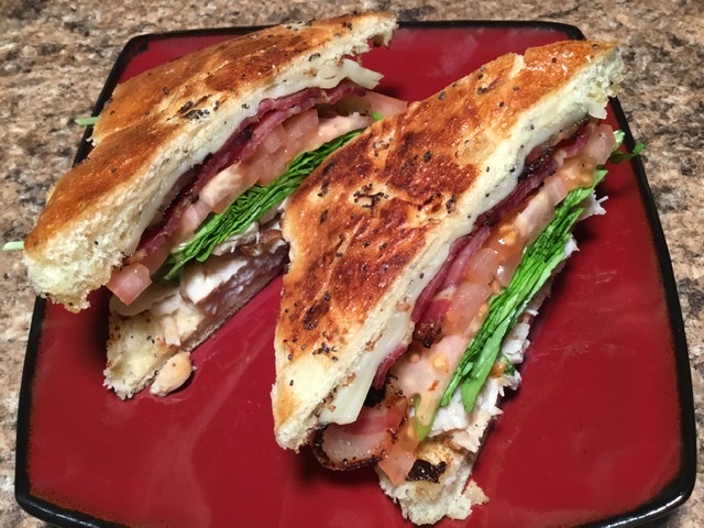 Smoked Turkey and Cottage Bacon Sandwich