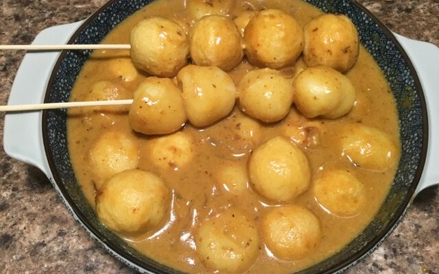 Hong Kong Curry Fish Balls