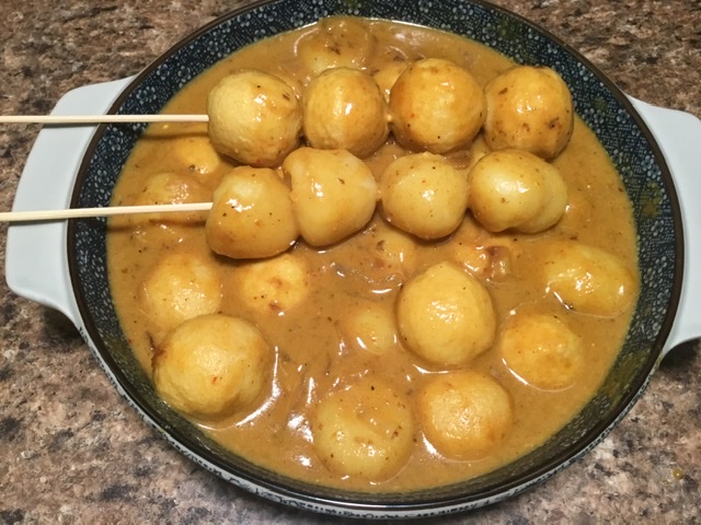 Hong Kong Curry Fish Balls - STONED SOUP