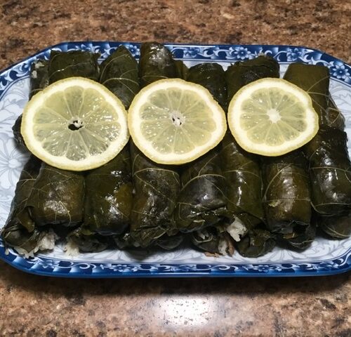 Lebanese Stuffed Grape Leaves - STONED SOUP