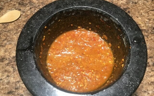 Piquin Chili Salsa