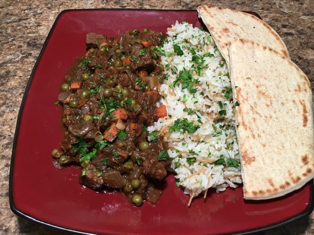 Lebanese Peas and Carrots Stew