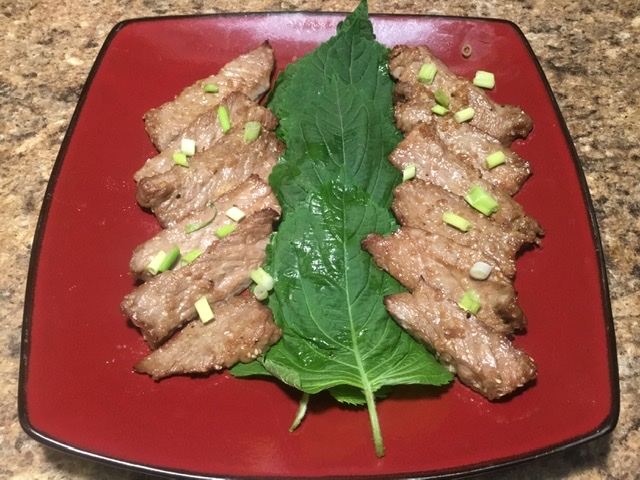 Korean, main course, beef