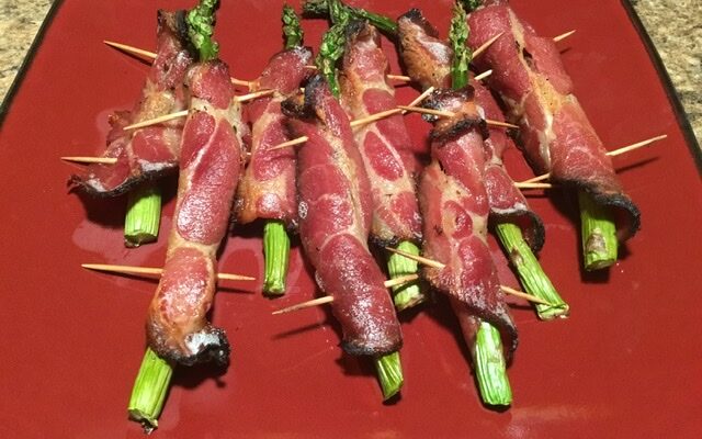 Cottage Bacon Wrapped Asparagus