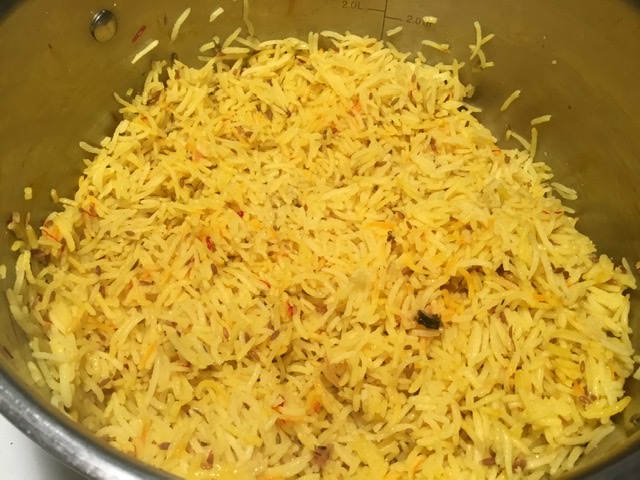 Saffron Cumin Rice