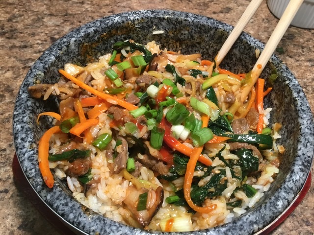 Korean, main course, rice