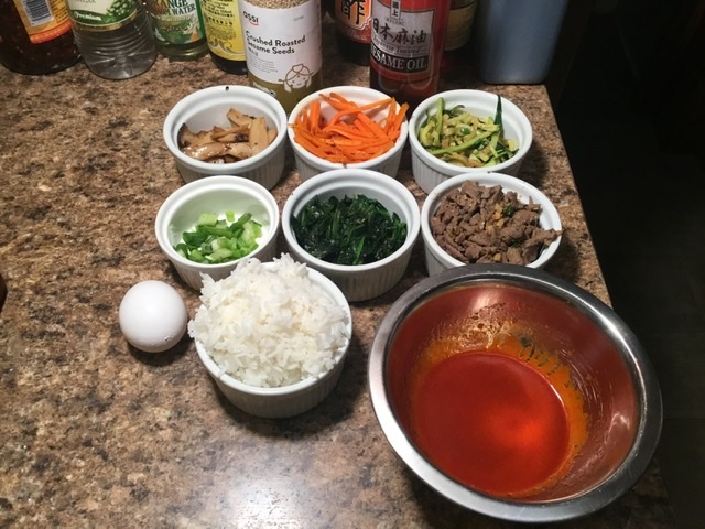 Korean, main course, rice