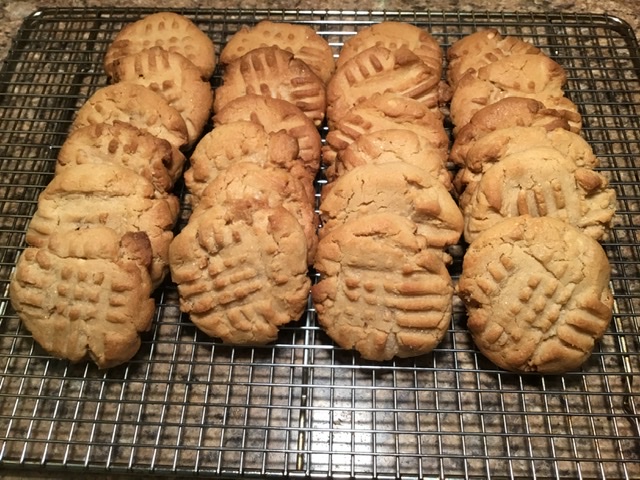 Peanut Butter Peanut Butter Chip Cookies