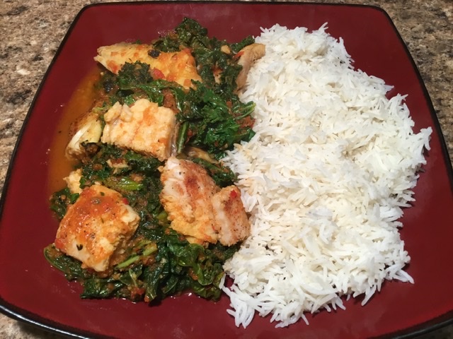 Nigerian, main course, fish